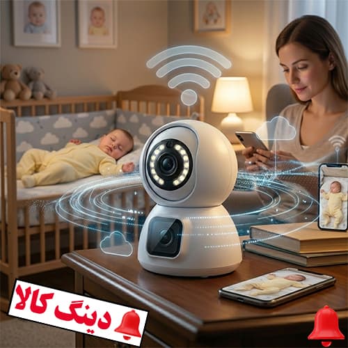 دوربین وای فای چرخشی دو لنز Z33 — تصویر ۱۲
