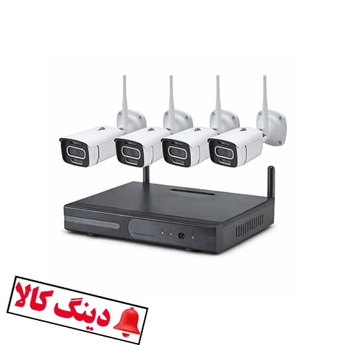پکیج دوربین مداربسته وایرلس 4 کانال — تصویر ۲