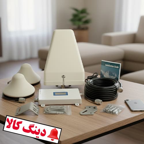 پکیج تقویت کننده آنتن موبایل فول باند دو قارچ — تصویر ۳