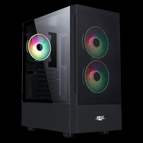 کیس گیمینگ اوست AWEST GT-AV201 Black