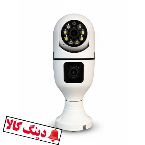 دوربین لامپی وای فای دو لنز مدل J3 — تصویر ۲