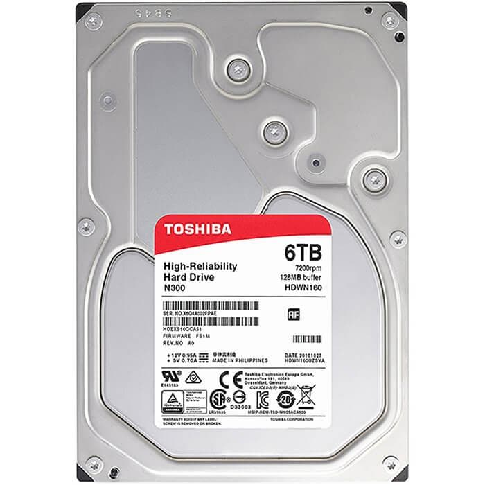 هارد دیسک اینترنال توشیبا مدل Toshiba N300 ظرفیت 8 ترابایت — تصویر ۱۱
