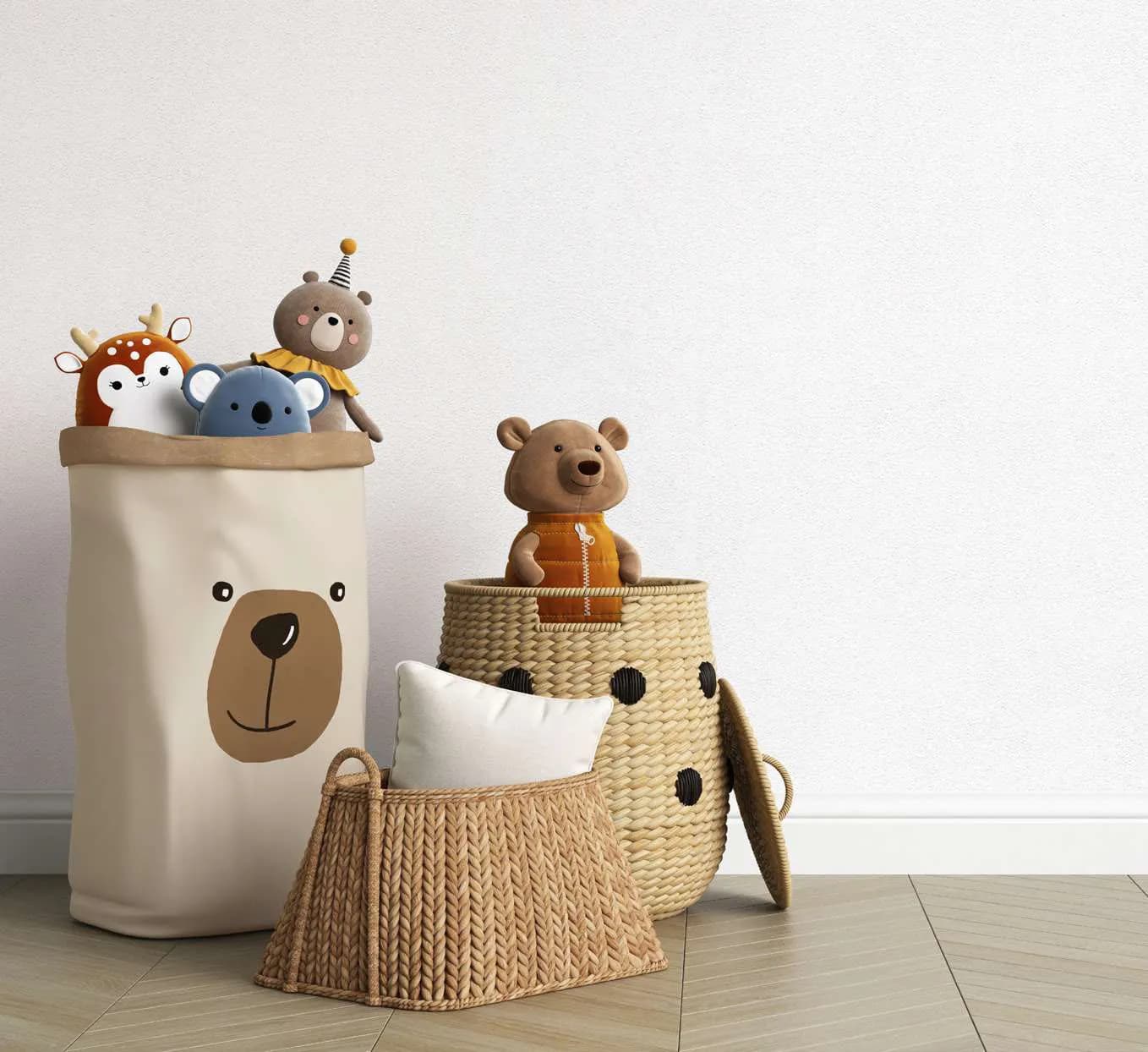 کاغذ دیواری ساده بافت‌دار کتانِ گرمِ مینیمال _ کد 12032