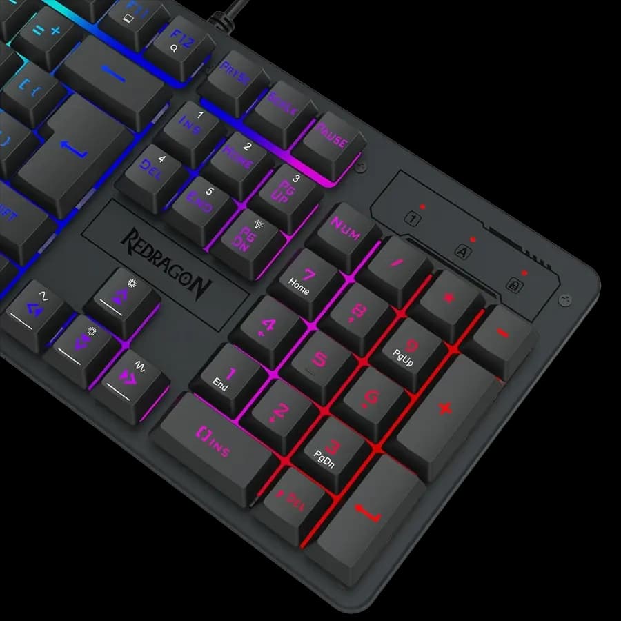 کیبورد گیمینگ ردراگون مدل Netherbane K521 RGB — تصویر ۹