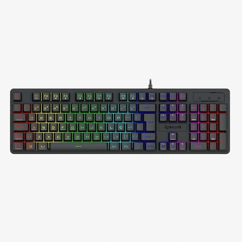 کیبورد گیمینگ ردراگون مدل Netherbane K521 RGB