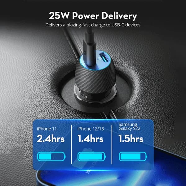 شارژر فندکی راوپاور Ravpower RP-VC032 — تصویر ۴
