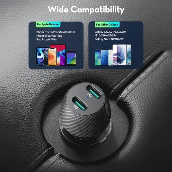 شارژر فندکی راوپاور Ravpower RP-VC032 — تصویر ۵