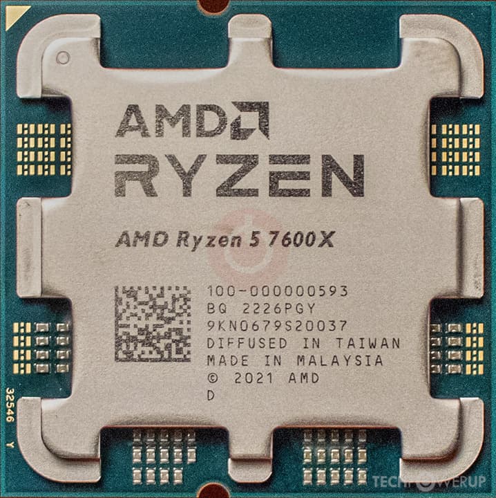 پردازنده مدل Ryzen 5 7600X Tray دارای جعبه، فروش بدون باندل