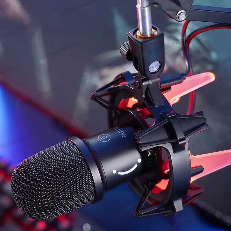 میکروفون حرفه ای Fifine K651 Amplirocket — تصویر ۱۱