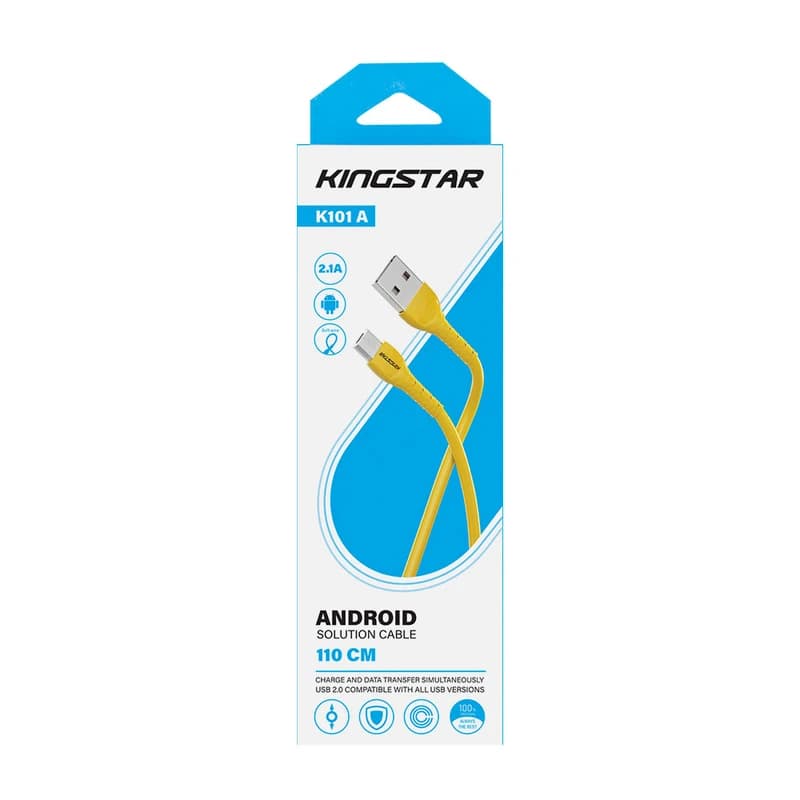 کابل تبدیل USB به microUSB کینگ استار مدل K101A — تصویر ۷