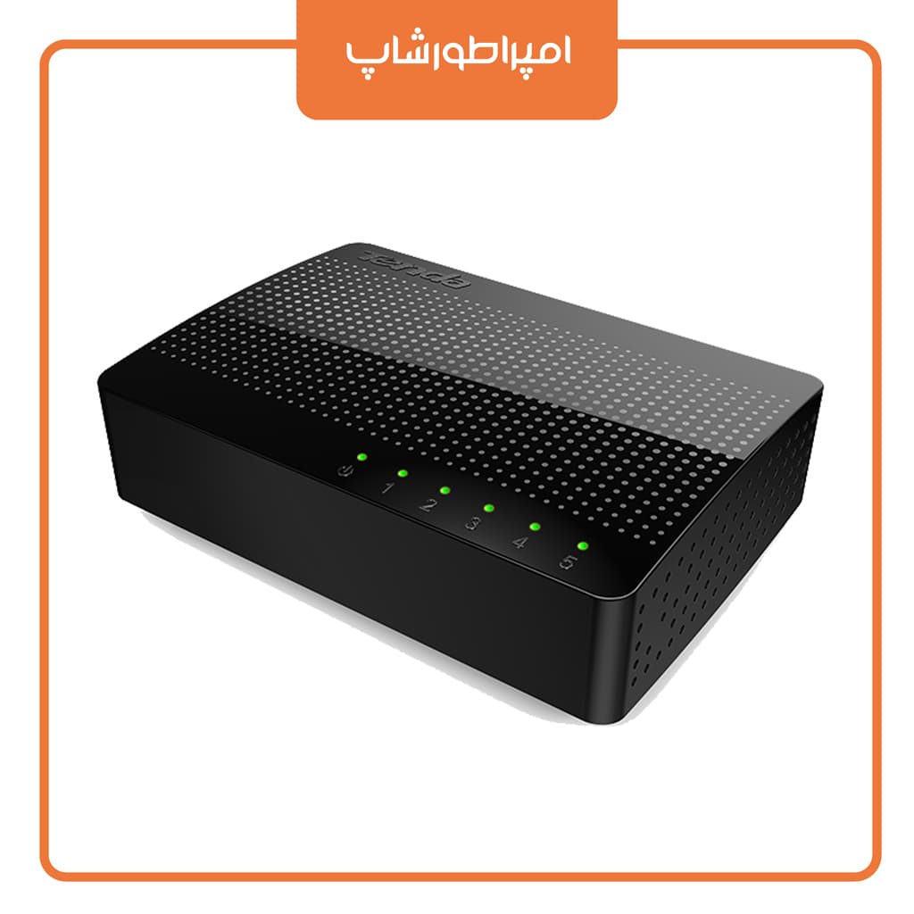 سوئیچ شبکه تندا SG105 5 port — تصویر ۵