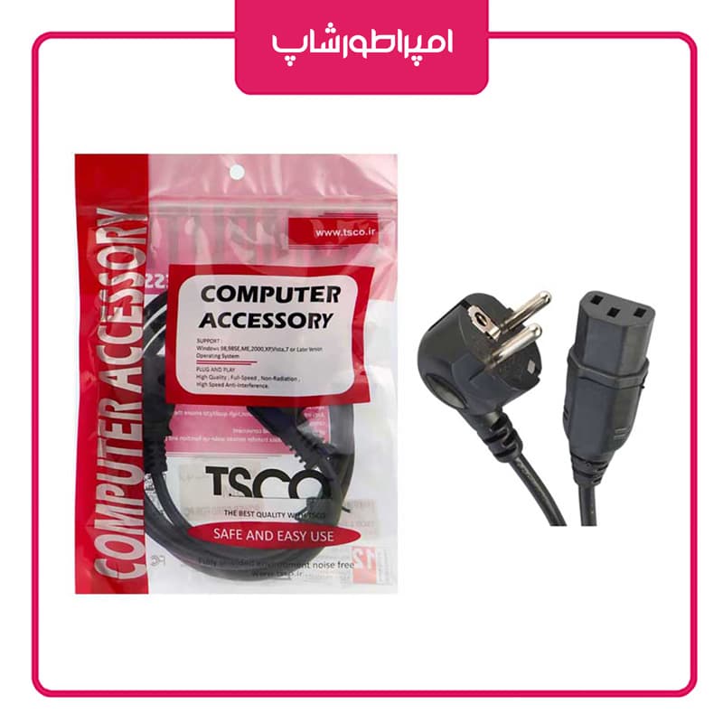 کابل برق تسکو 1.5 متری مدل TC 84 — تصویر ۷