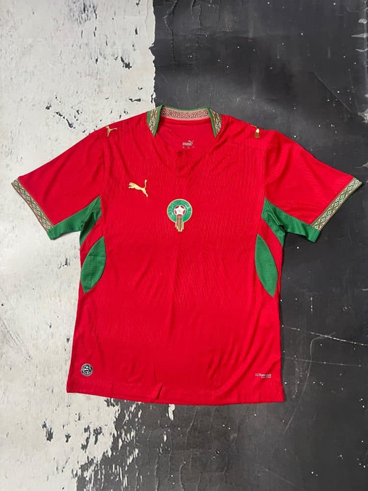 لباس اول مراکش جام جهانی 2026 (پلیری)