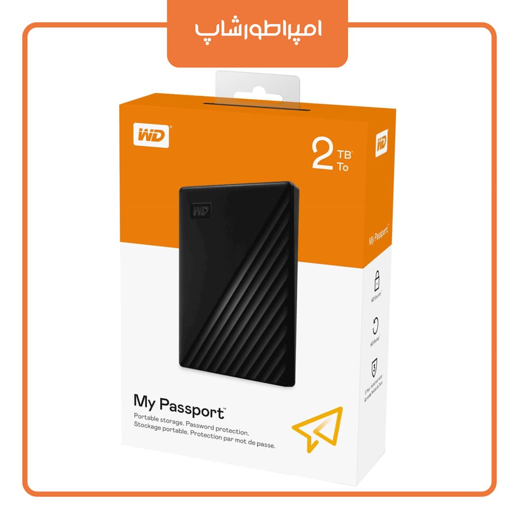 هارد اکسترنال WD My Passport 2TB External