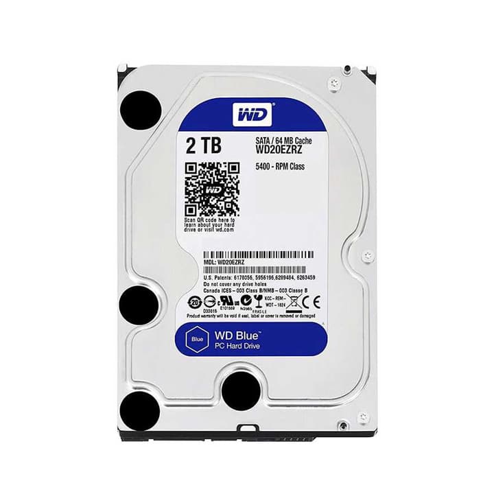 هارد اینترنال وسترن دیجیتال آبی Western Digital BLUE 2TB — تصویر ۶