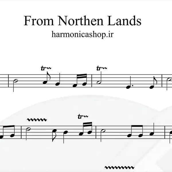 نت سازدهنی از سرزمین شمالی (From The NorthLands) — تصویر ۳
