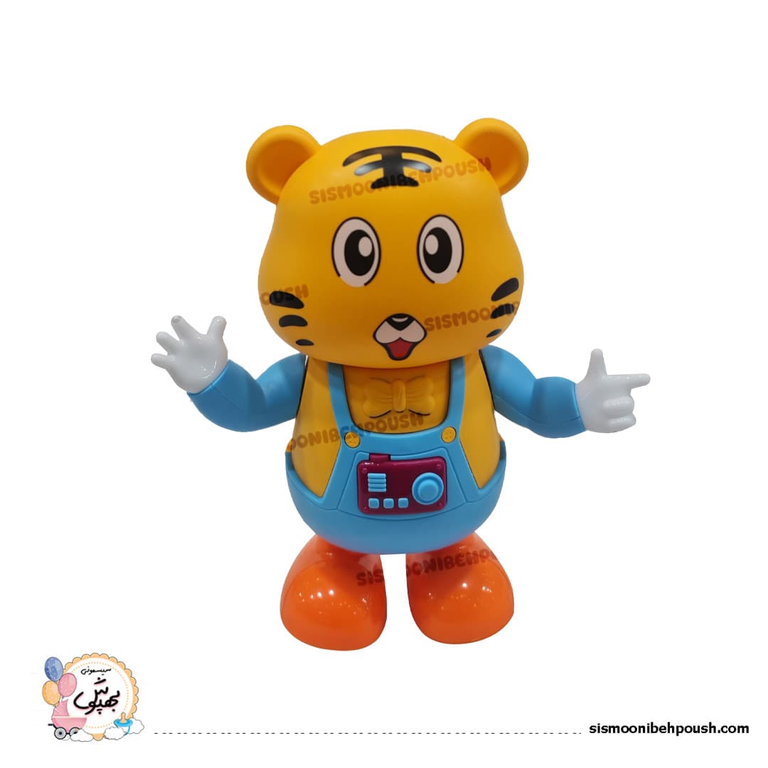 ربات ببر حرکتی موزیکال و چراغدار TIGER