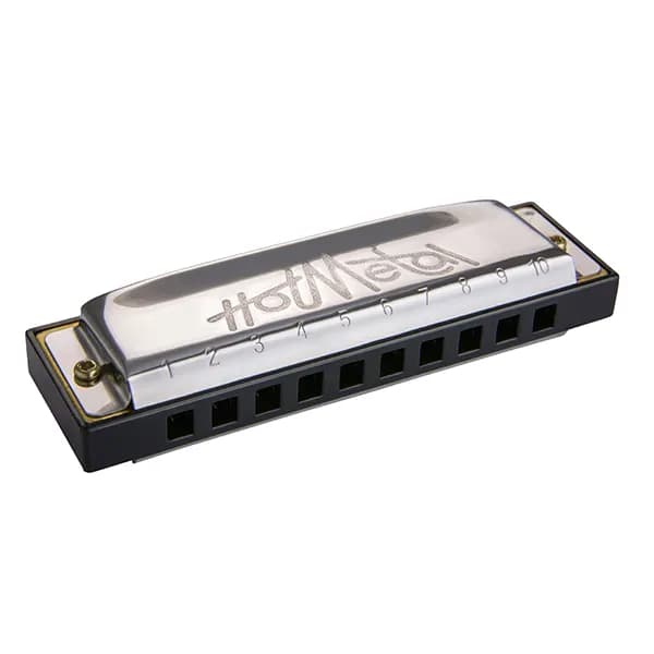 سازدهنی دیاتونیک Hohner مدل Hot Metal — تصویر ۸