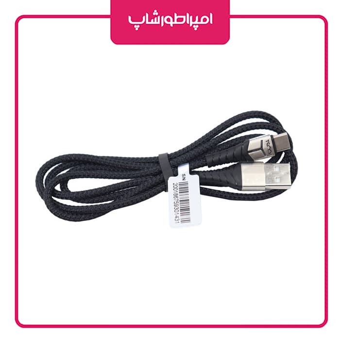 قیمت کابل شارژر USB Type C تسکو مدل TCC186 — تصویر ۷