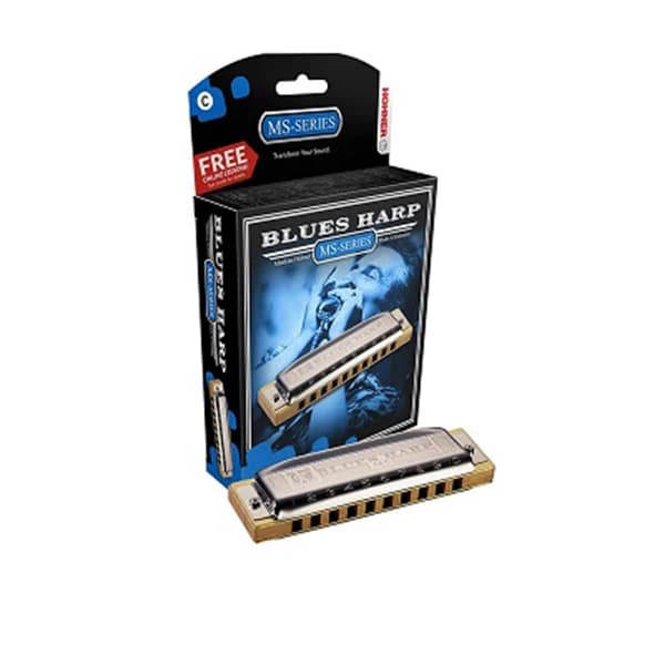 سازدهنی دیاتونیک Hohner مدل Blues Harp MS — تصویر ۴