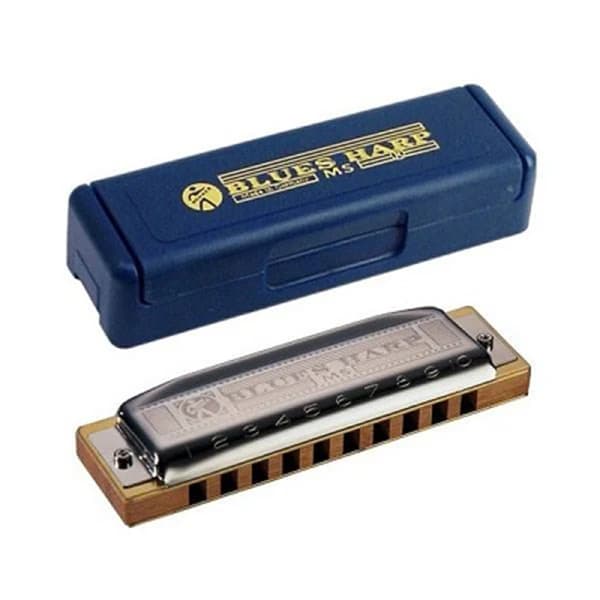 سازدهنی دیاتونیک Hohner مدل Blues Harp MS — تصویر ۵