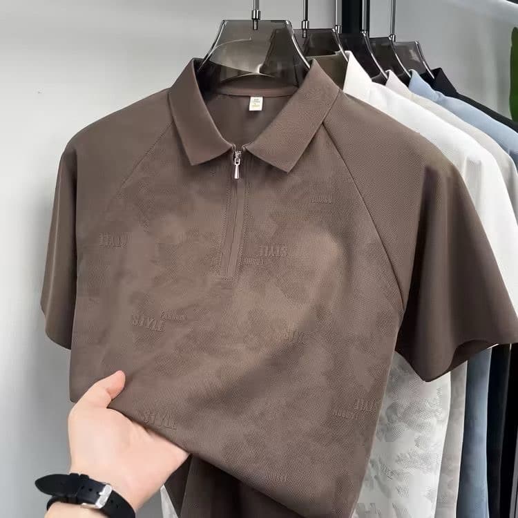 تیشرت نیم زیپ کد 8989 — تصویر ۸