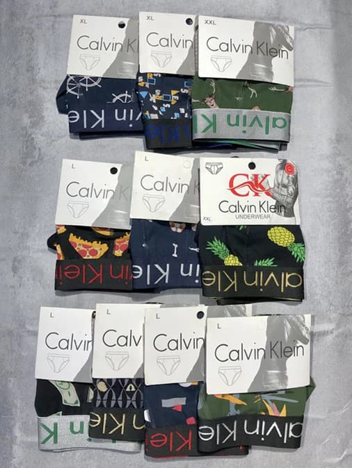 شورت مردانه اسلیپ برند Calvin Klein طرح کش پهن فانتزی — تصویر ۲