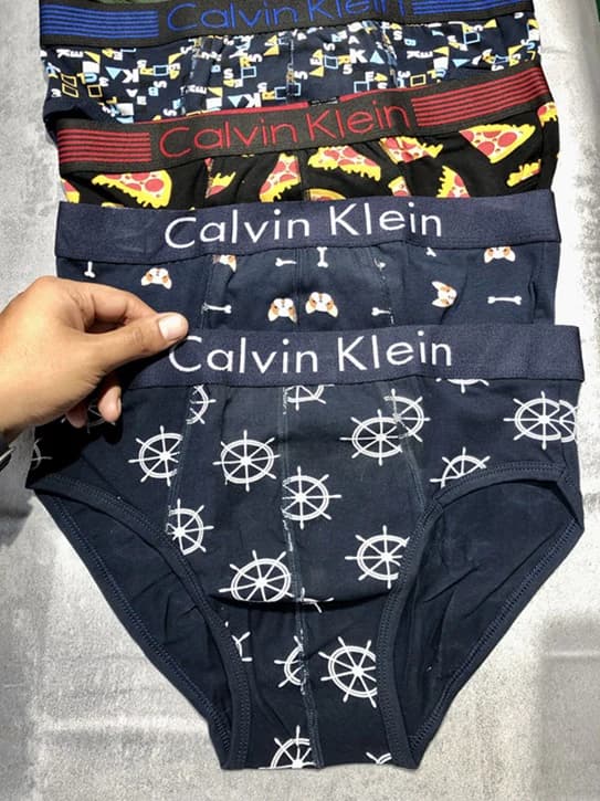 شورت مردانه اسلیپ برند Calvin Klein طرح کش پهن فانتزی — تصویر ۸