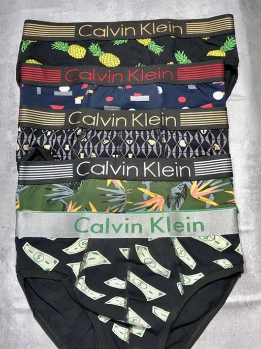 شورت مردانه اسلیپ برند Calvin Klein طرح کش پهن فانتزی — تصویر ۹