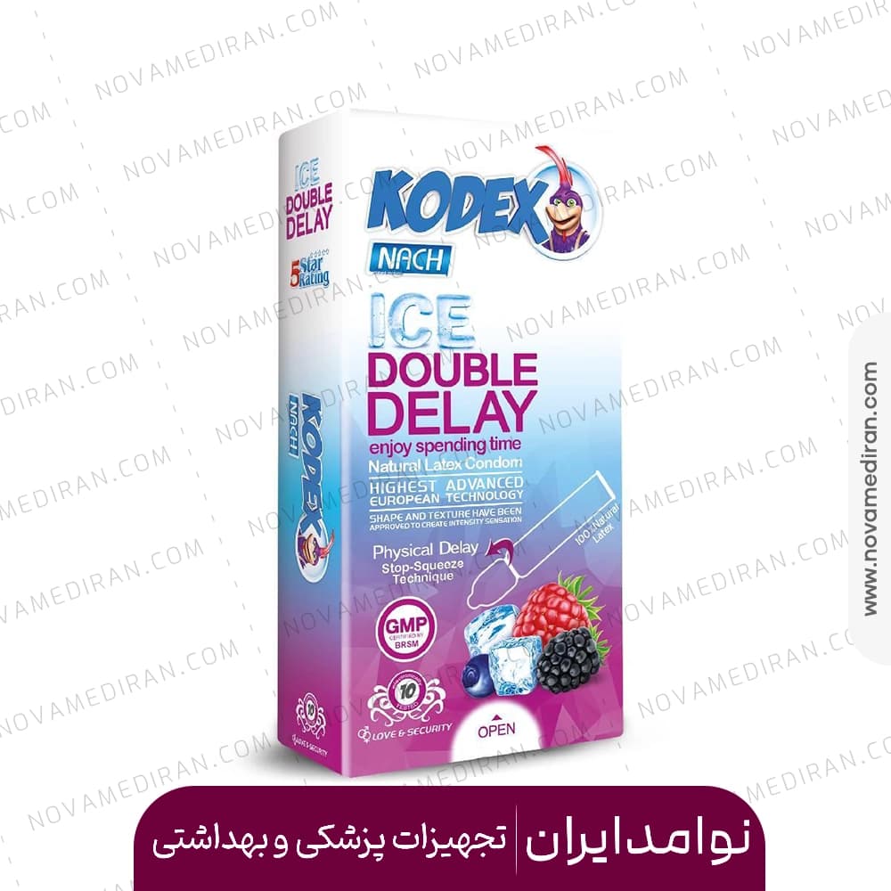کاندوم کدکس ۱۰ عددی آیس دابل دیلی — تصویر ۶
