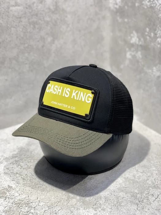کلاه بیسبالی پشت توری مستر کوالیتی طرح جان هتر Cash Is King — تصویر ۱۰