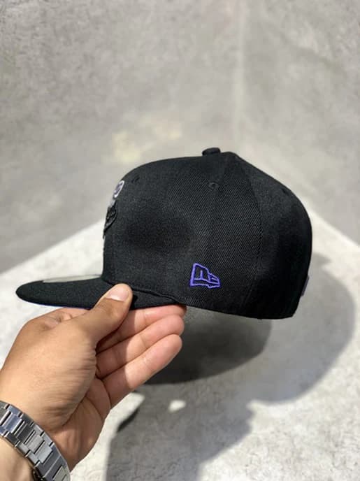 کلاه کپ برند New Era فیت بک سایز 1/8 7 طرح لس آنجلس داجرز مشکی — تصویر ۶