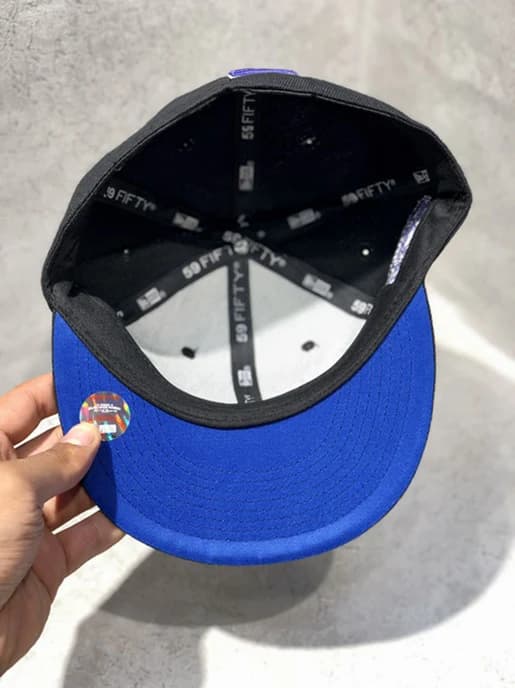 کلاه کپ برند New Era فیت بک سایز 1/8 7 طرح لس آنجلس داجرز مشکی — تصویر ۷