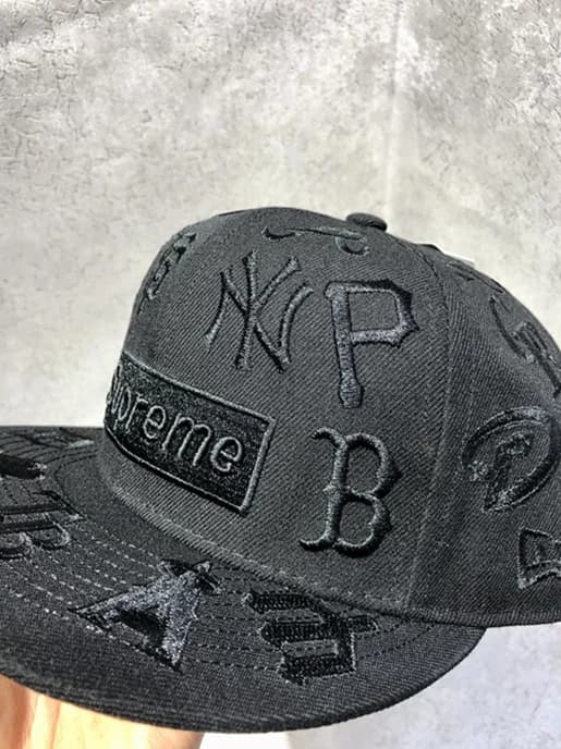 کلاه کپ برند New Era فیت بک سایز 3/8 7 طرح Supreme مستر کوالیتی — تصویر ۳