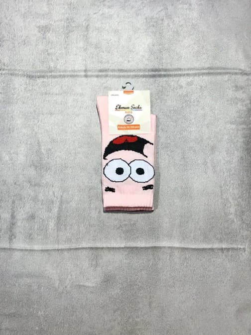 جوراب ساقدار بچگانه برند Ekmen Socks طرح پاتریک سایز 6 — تصویر ۲