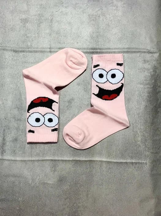 جوراب ساقدار بچگانه برند Ekmen Socks طرح پاتریک سایز 6 — تصویر ۷