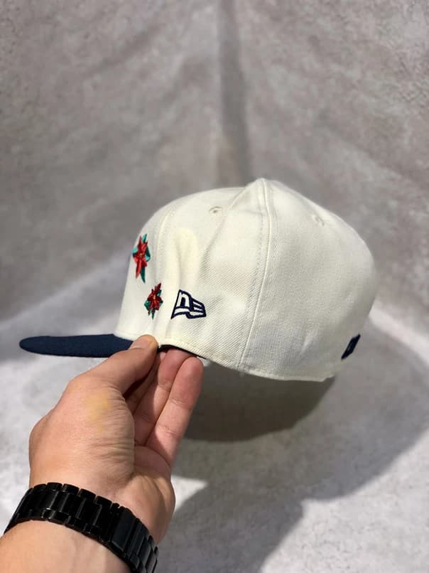 کلاه کپ برند New Era فیت بک سایز 1/8 7 طرح NY گل رز — تصویر ۶