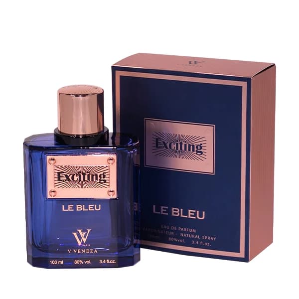 ادوپرفیوم دمونت پاریس DUMONT PARIS وی ونزا اکستینگ بلو Exciting Le Bleu حجم 100 میلی لیتر