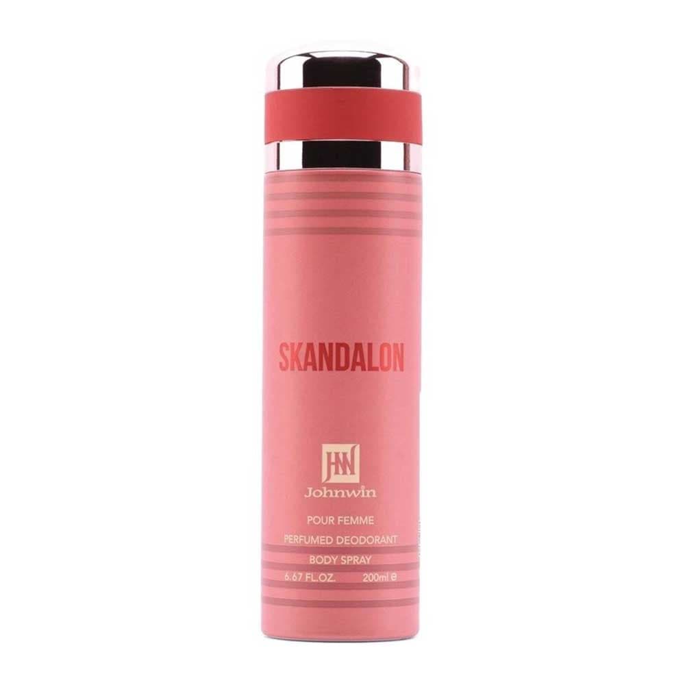 اسپری بدن جانوین اسکاندالون حجم ۲۰۰ میلی‌لیتر | Johnwin Skandalon Body Spray — تصویر ۴