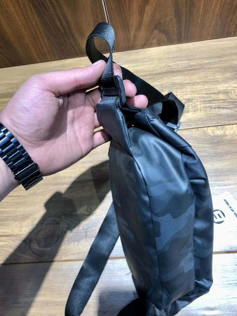 بادی بگ پارچه اسکین طرح Balenciaga چریکی مشکی — تصویر ۹
