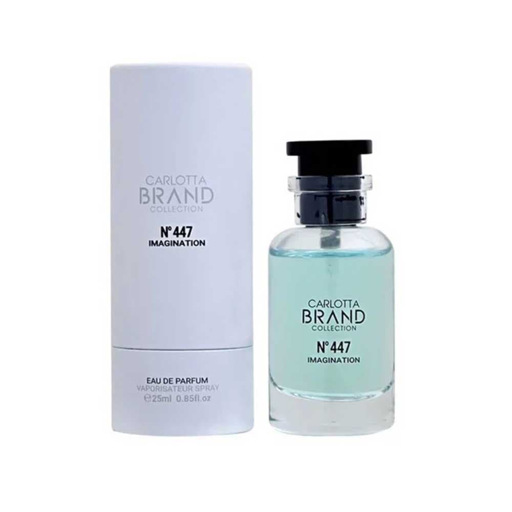 عطر ادوپرفیوم مردانه کارلوتا برند کد ۴۴۷ رایحه لویی‌ویتون ایمجینیشن | حجم ۲۵ میل — تصویر ۲