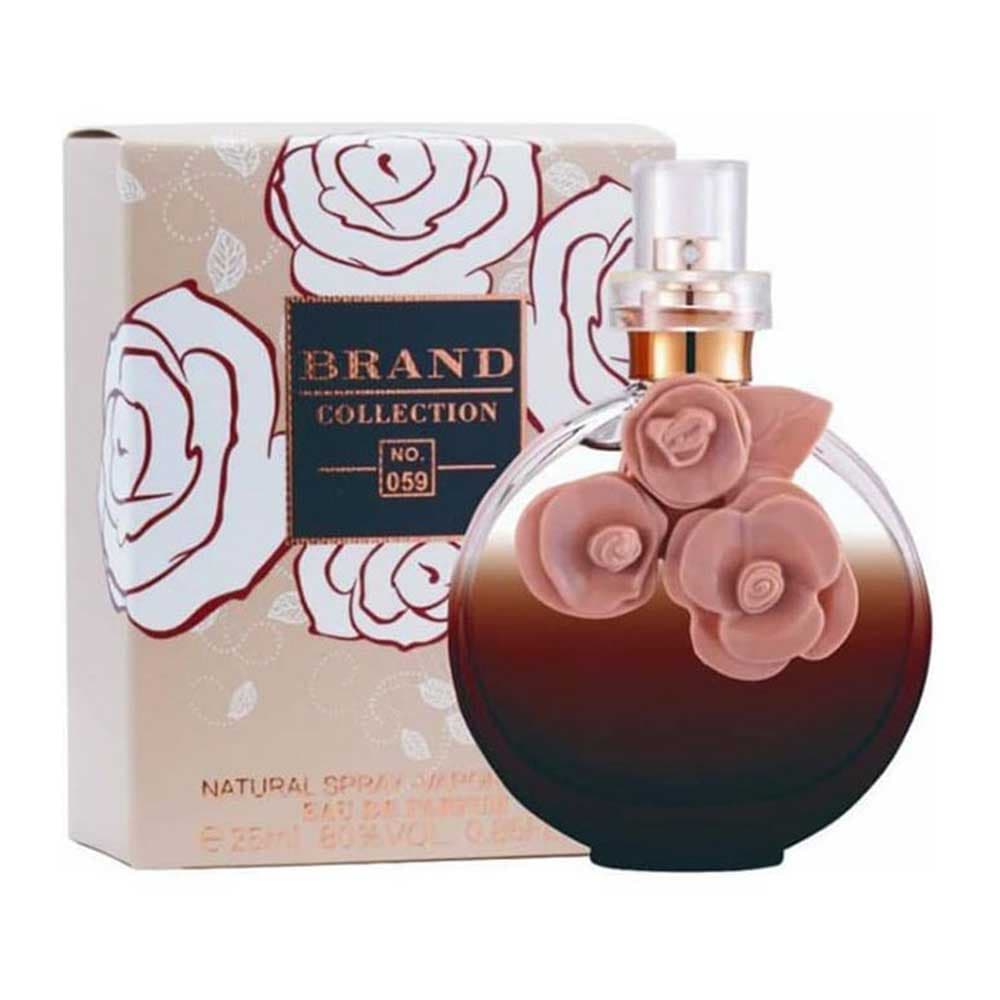 عطر ادوپرفیوم زنانه برند کالکشن کد ۰۵۹ مشابه ولنتینو آسولوتو حجم ۲۵ میل — تصویر ۲