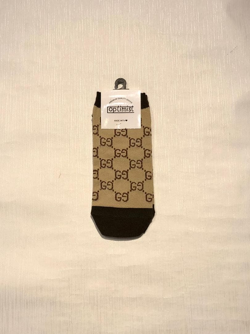جوراب مچی زنانه برند Optimist طرح گوچی