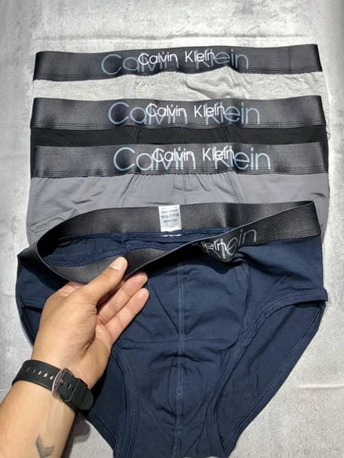 شورت مردانه اسلیپ برند Calvin Klein طرح کش پهن — تصویر ۹