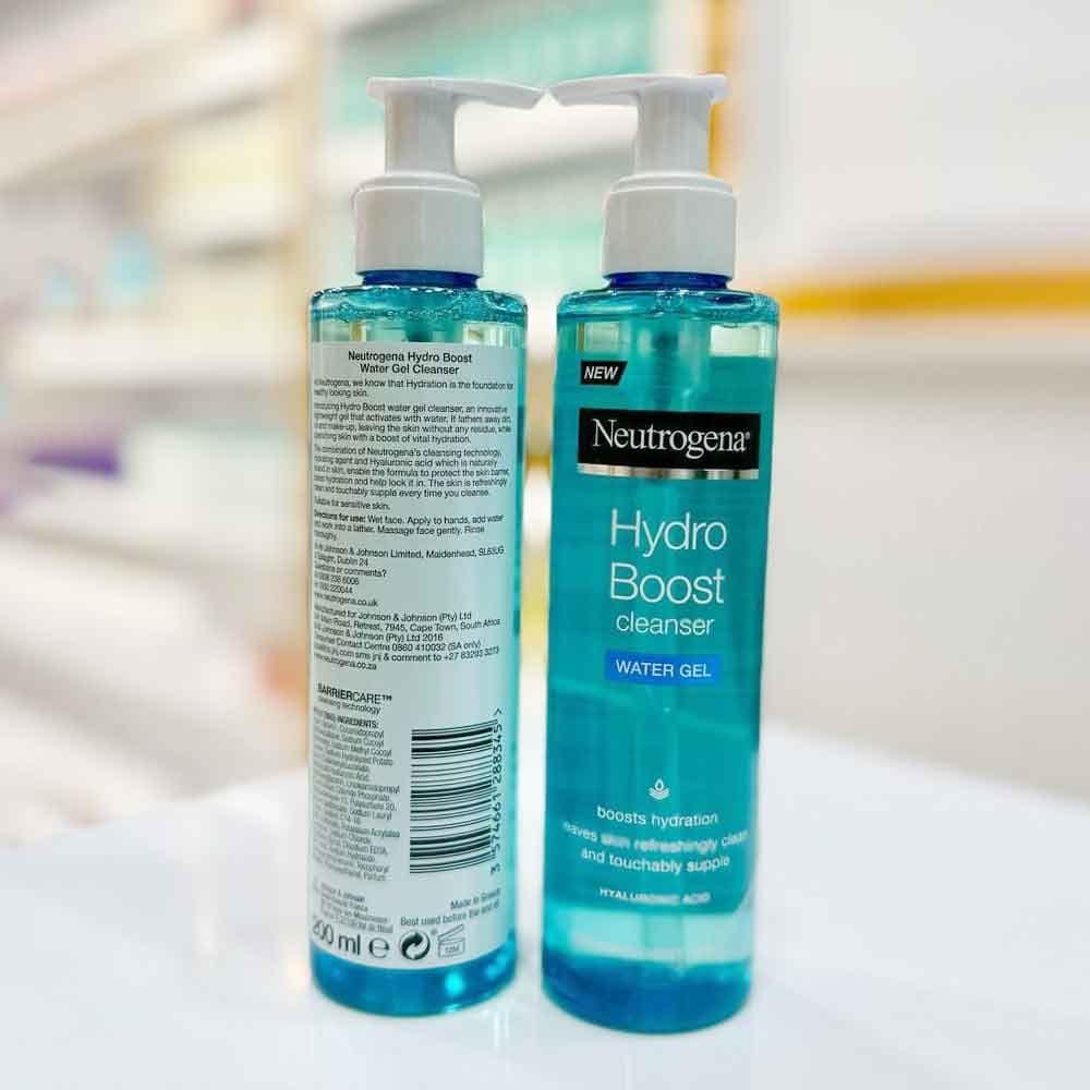 واتر ژل شستشوی صورت نوتروژینا مدل Hydro Boost حجم 200 میل — تصویر ۳