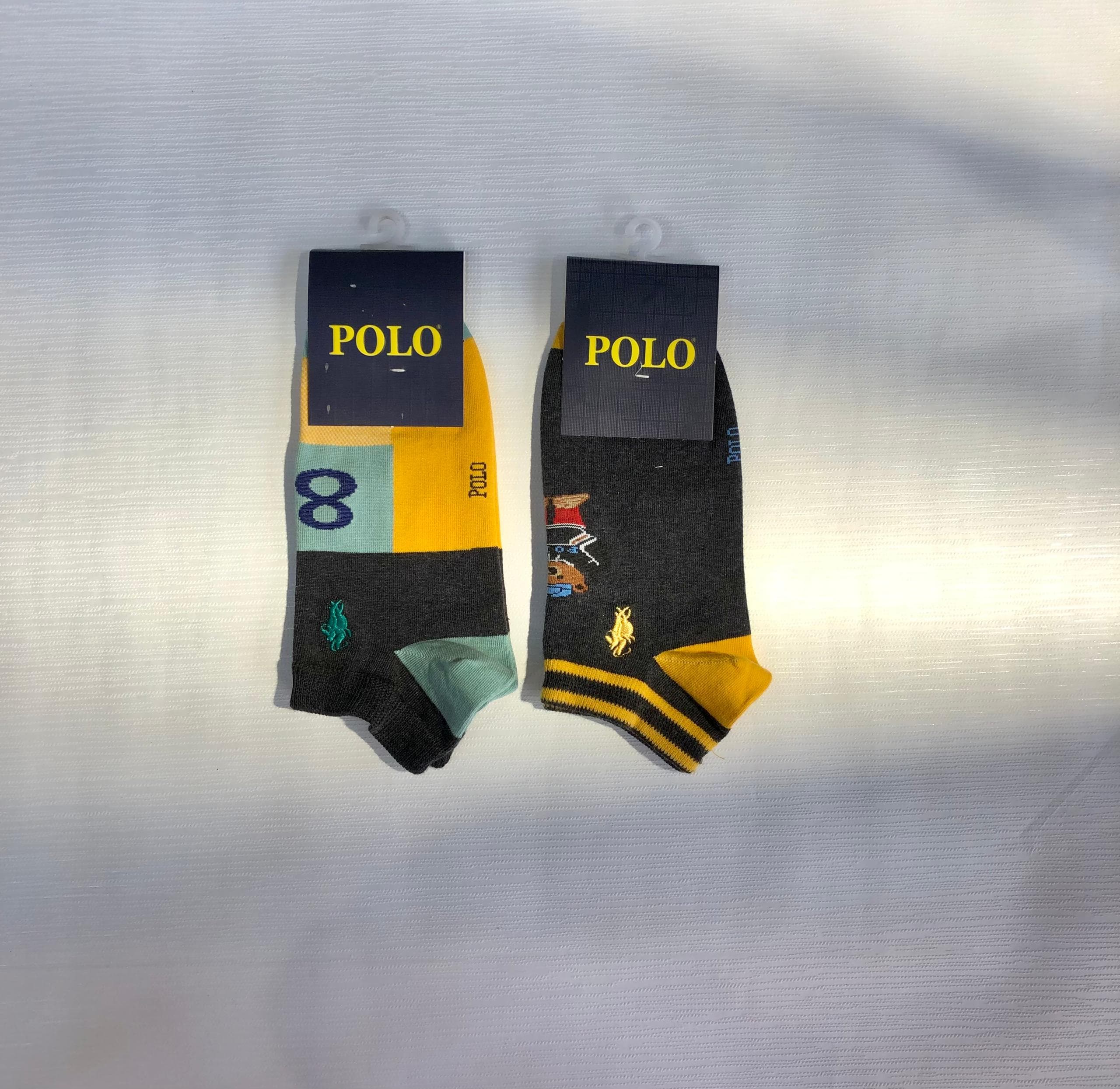 جوراب مچی مردانه برند POLO طرح کاستوم — تصویر ۵