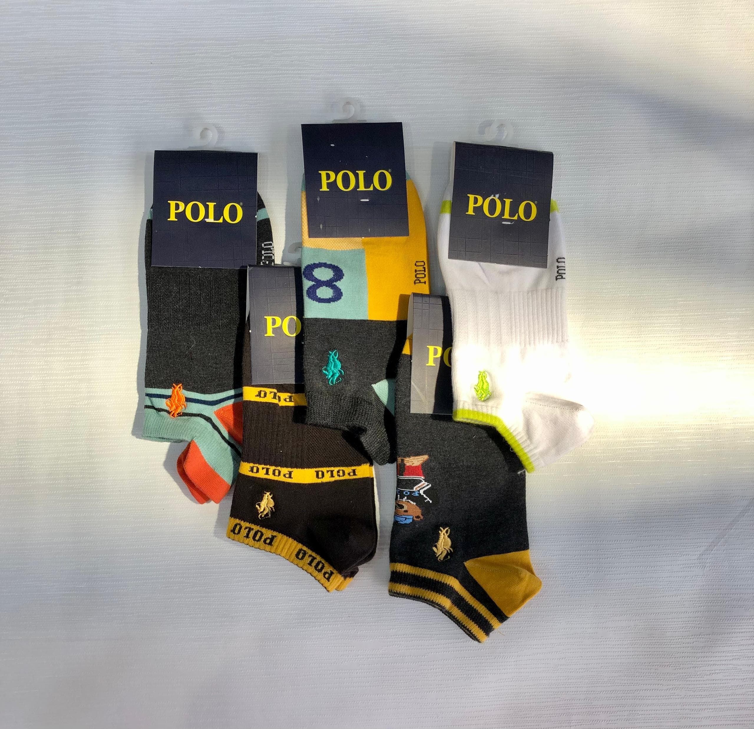 جوراب مچی مردانه برند POLO طرح کاستوم