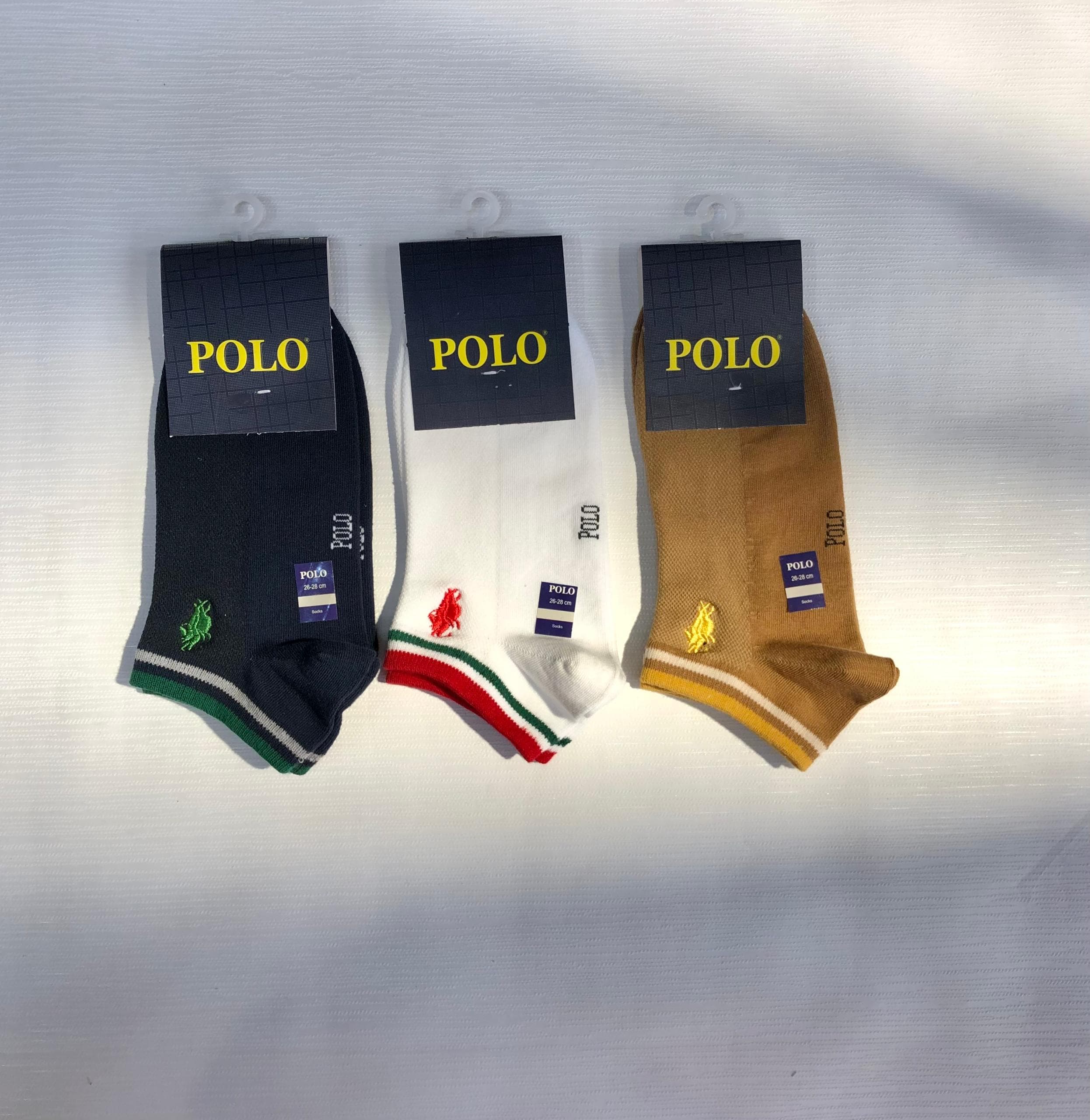 جوراب مچی مردانه برند POLO طرح رینگ بالا کش — تصویر ۵
