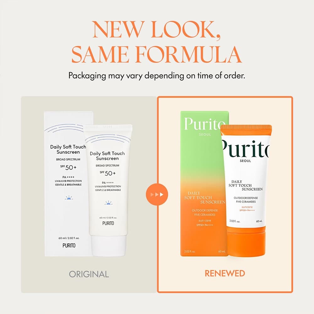 ضدآفتاب دیلی سافت تاچ پیوریتو purito daily soft touch sunscreen 50ml — تصویر ۵