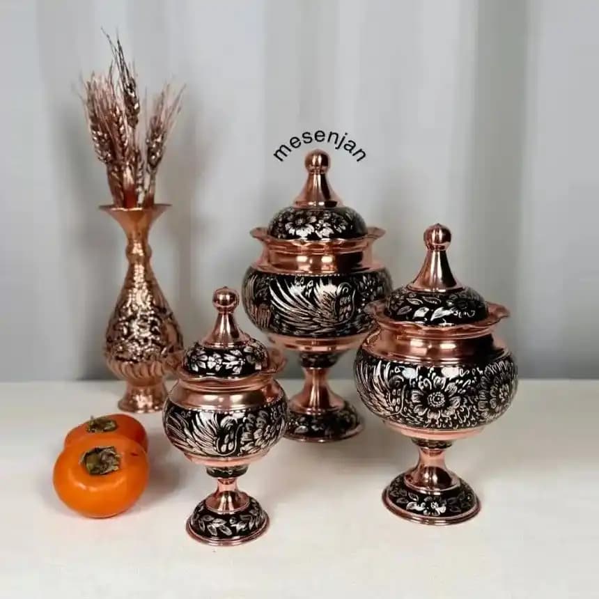 شکلات خوری پایه دار الماس تراش — تصویر ۸